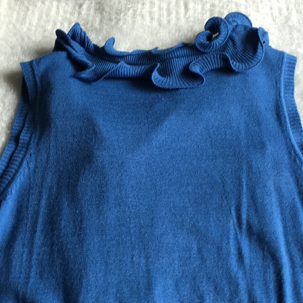 VILA Ruffled Blouse top - Picture 2 of 4